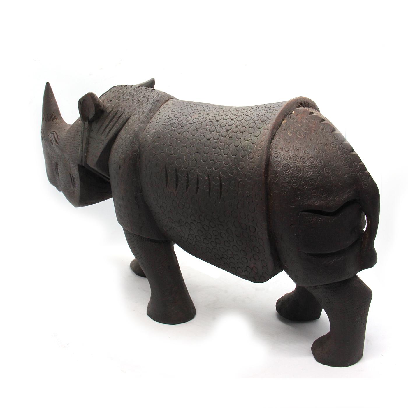 Изображение 4307 Статуэтка носорога 40х20х12